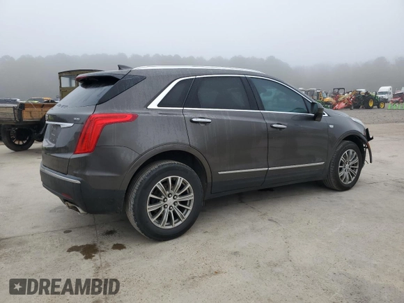 2019 Cadillac XT5 Luxury FWD with VIN 1GYKNCRSXKZ141831, listed as a Copart auction lot 43758765 with 97,402 mi miles and Salvage Title. Bid and sale history available at DreamBid. Image 3.