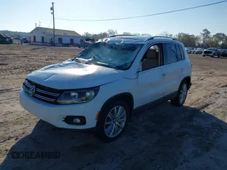 2015 Volkswagen Tiguan SE with VIN WVGAV7AX5FW600170, listed as a IAAI auction lot 41460660 with Not provided miles and . Bid and sale history available at DreamBid. Image 17.