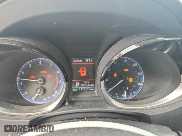 2016 Toyota Corolla L z VIN 2T1BURHE1GC623502, wystawiony jako Copart lot #61957165 z przebiegiem 119 522 mil mil oraz Szkoda całkowita • Salvage title. Historia ofert i sprzedaży dostępna na DreamBid. Obrazek 9.