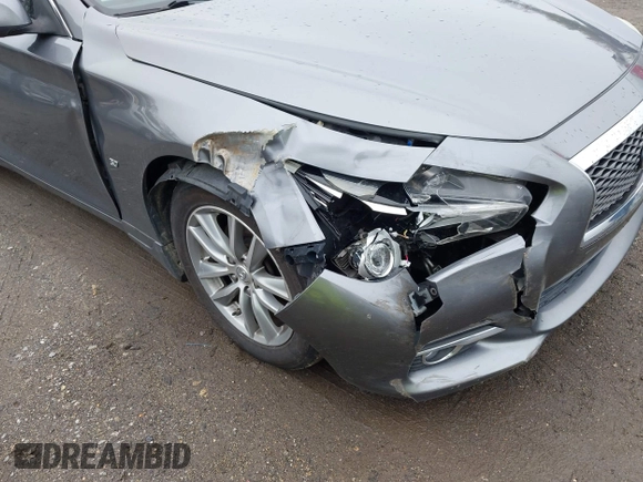2014 Infiniti Q50 Premium с VIN JN1BV7AR1EM702573, выставлен на аукционе IAAI как лот 42186791 с пробегом 162 627 миль миль и . История ставок и продаж доступна на DreamBid. Изображение 6.