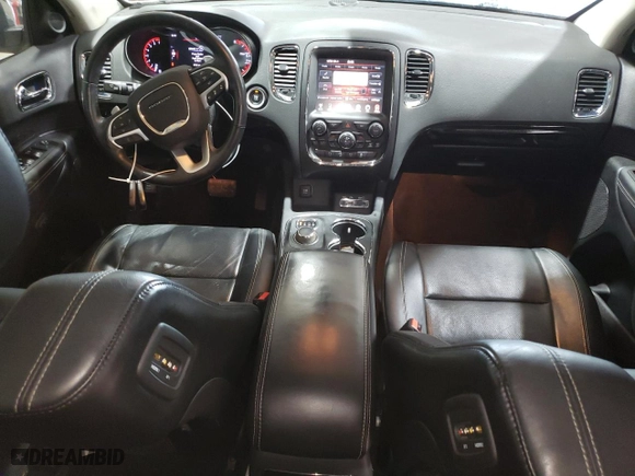 2015 Dodge Durango Citadel with VIN 1C4RDJEG7FC870102, listed as a Copart auction lot 87035474 with 97,586 mi miles and Salvage Title. Bid and sale history available at carsss.com. Image 8.
