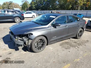 2017 Ford Fusion Hybrid SE with VIN 3FA6P0LU0HR374551, listed as a Copart auction lot 84612714 with 121,991 mi miles and Salvage title. Bid and sale history available at DreamBid. Image 1.
