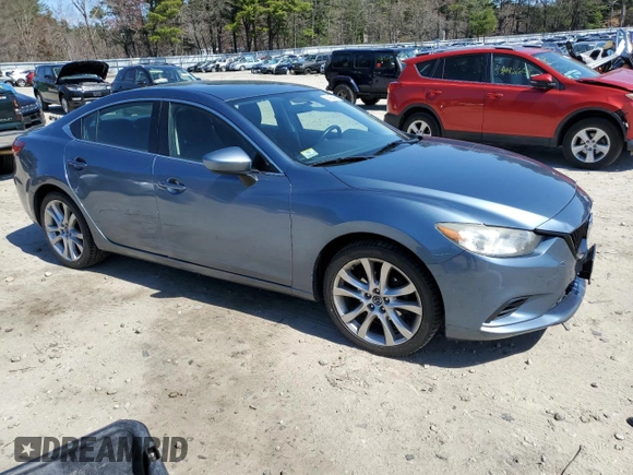 2014 Mazda Mazda6 i Touring with VIN JM1GJ1V65E1148760, listed as a Copart auction lot 53655235 with 108,625 mi miles and Clean Title. Bid and sale history available at carsss.com. Image 4.