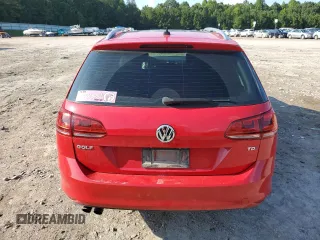 2015 Volkswagen Golf SportWagen TDI SEL with VIN 3VWCA7AU1FM509070, listed as a Copart auction lot 72637134 with 158,691 mi miles and Salvage Title. Bid and sale history available at carsss.com. Image 6.