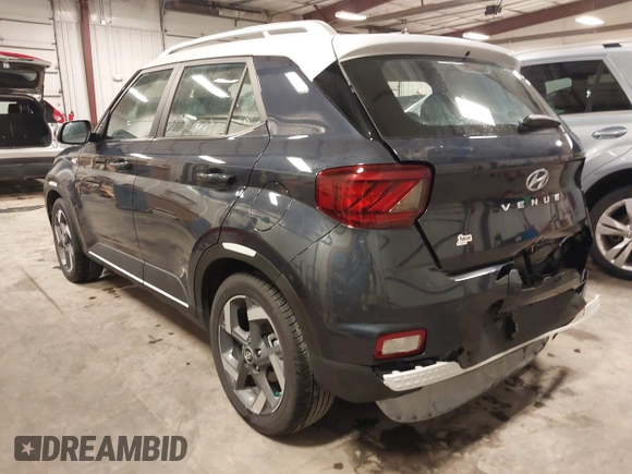 2024 Hyundai Venue SEL with VIN KMHRC8A33RU332537, listed as a IAAI auction lot 40965362 with 6,223 mi miles and . Bid and sale history available at DreamBid. Image 3.