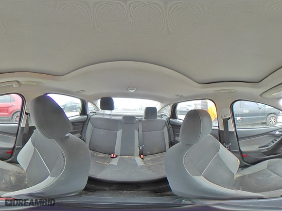 2014 Ford Focus SE with VIN 1FADP3F2XEL156792, listed as a Copart auction lot 43631425 with 201,974 mi miles and Salvage Title. Bid and sale history available at carsss.com. Image 12.