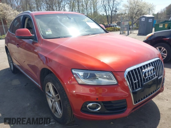 2014 Audi Q5 Premium Plus z VIN WA1LFAFP0EA035171, wystawiony jako IAAI lot #42093397 z przebiegiem 144 109 mil mil oraz . Historia ofert i sprzedaży dostępna na DreamBid. Obrazek 1.