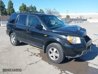 2007 Honda Pilot EX-L with VIN 5FNYF185X7B016807, listed as a IAAI auction lot 41759785 with 129,690 mi miles. Bid and sale history available at carsss.com. Image 1.