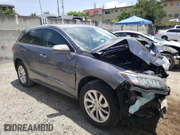 2017 Acura RDX with VIN 5J8TB3H37HL014660, listed as a Copart auction lot 63086703 with 123,076 mi miles and Non Repairable. Bid and sale history available at carsss.com. Image 4.