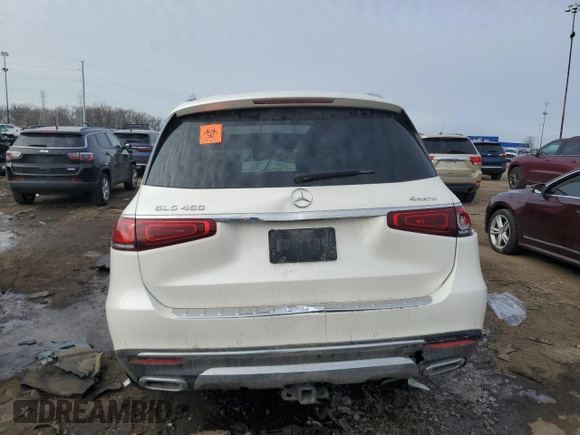 2020 Mercedes-Benz GLS 450 with VIN 4JGFF5KE9LA174867, listed as a Copart auction lot 48370335 with Not Provided miles and Non Repairable. Bid and sale history available at DreamBid. Image 6.