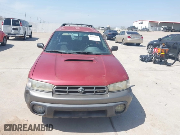 1998 Subaru Legacy Outback with VIN 4S3BG6855W7654659, listed as a IAAI auction lot 41790839 with 161,175 mi miles and . Bid and sale history available at DreamBid. Image 6.