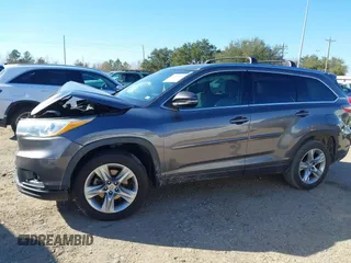 2015 Toyota Highlander Limited with VIN 5TDYKRFH0FS067881, listed as a IAAI auction lot 41272012 with 94,423 mi miles and . Bid and sale history available at DreamBid. Image 14.