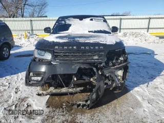 2017 Land Rover Range Rover Sport SE with VIN SALWG2FK2HA124571, listed as a Copart auction lot 89398505 with 94,159 mi miles and Salvage title. Bid and sale history available at DreamBid. Image 5.