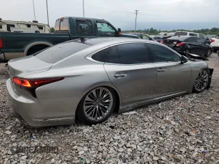 2021 Lexus LS 500 with VIN JTHG5LFF1M5014039, listed as a Copart auction lot 59346835 with 41,581 mi miles and Salvage title. Bid and sale history available at DreamBid. Image 3.