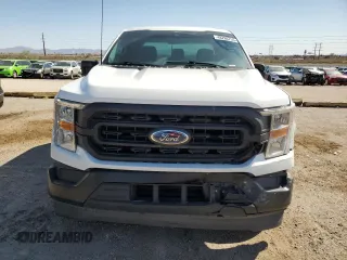 2021 Ford F-150 XL with VIN 1FTEX1CP0MKE44585, listed as a Copart auction lot 48280755 with 73,087 mi miles and Salvage title. Bid and sale history available at DreamBid. Image 5.