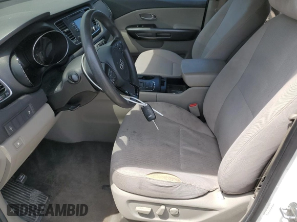 2016 Kia Sedona LX with VIN KNDMB5C18G6125252, listed as a Copart auction lot 55146695 with 138,912 mi miles and Clean Title. Bid and sale history available at carsss.com. Image 7.