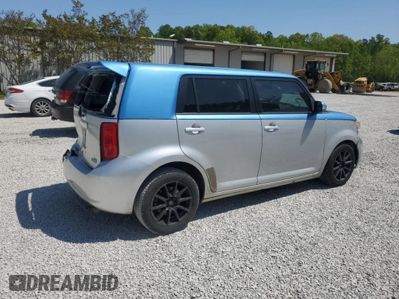 2008 Scion xB z VIN JTLKE50E281014043, wystawiony jako Copart lot #53405835 z przebiegiem 219 577 mil mil oraz Szkoda całkowita • Salvage title. Historia ofert i sprzedaży dostępna na DreamBid. Obrazek 3.