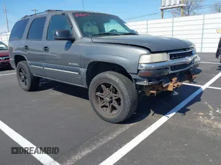 2001 Chevrolet Tahoe LS with VIN 1GNEK13T71J259468, listed as a IAAI auction lot 41876527 with 1 mi miles. Bid and sale history available at carsss.com. Image 1.