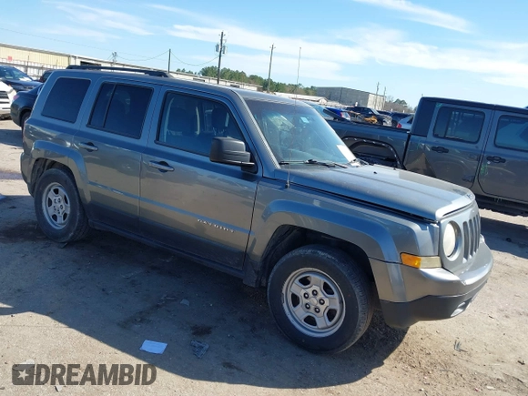 2013 Jeep Patriot Sport with VIN 1C4NJPBA0DD245736, listed as a IAAI auction lot 41651282 with 227,456 mi miles. Bid and sale history available at carsss.com. Image 1.