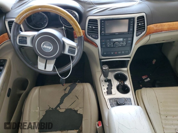 2011 Jeep Grand Cherokee Overland with VIN 1J4RR6GG7BC525006, listed as a Copart auction lot 60132645 with 240,682 mi miles and Clean title. Bid and sale history available at DreamBid. Image 8.
