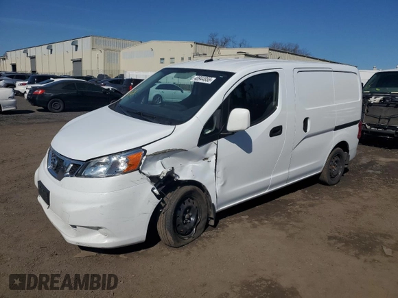 2019 Nissan NV200 S with VIN 3N6CM0KN9KK697218, listed as a Copart auction lot 61312095 with 111,543 mi miles and Salvage title. Bid and sale history available at DreamBid. Image 1.