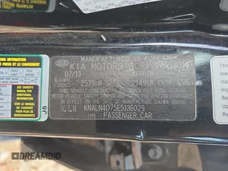 2014 Kia Cadenza Premium with VIN KNALN4D75E5136029, listed as a Copart auction lot 79886554 with 128,333 mi miles and Clean Title. Bid and sale history available at carsss.com. Image 10.