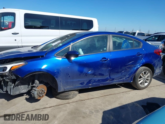 2017 Kia Forte S with VIN 3KPFL4A71HE082604, listed as a IAAI auction lot 41657227 with 78,927 mi miles and . Bid and sale history available at DreamBid. Image 6.
