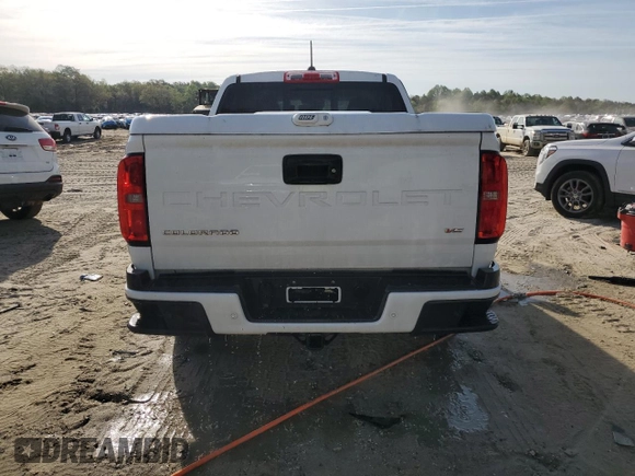 2022 Chevrolet Colorado 4WD LT with VIN 1GCGTCEN3N1129850, listed as a Copart auction lot 54011555 with 90,883 mi miles and Clean Title. Bid and sale history available at carsss.com. Image 6.
