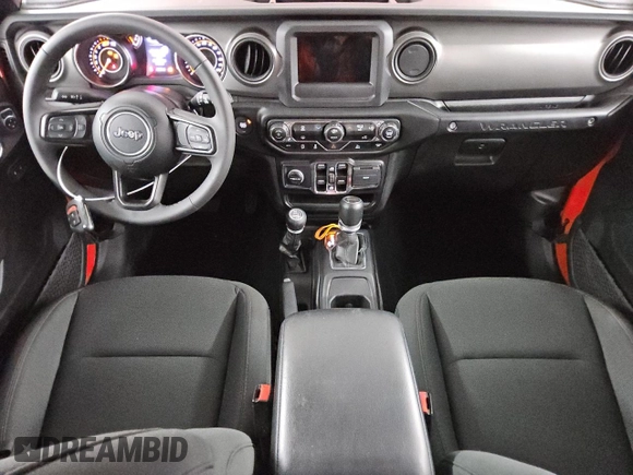 2023 Jeep Wrangler Sport S with VIN 1C4HJXDN5PW632854, listed as a Copart auction lot 51674525 with 4,837 mi miles and Clean Title. Bid and sale history available at DreamBid. Image 8.