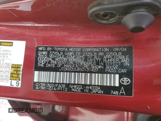 2005 Toyota Prius with VIN JTDKB20U850131427, listed as a Copart auction lot 49413085 with 259,866 mi miles and Clean Title. Bid and sale history available at carsss.com. Image 12.