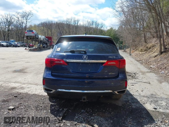 2018 Acura MDX Technology with VIN 5J8YD4H57JL005535, listed as a IAAI auction lot 42027222 with 91,082 mi miles and . Bid and sale history available at DreamBid. Image 17.