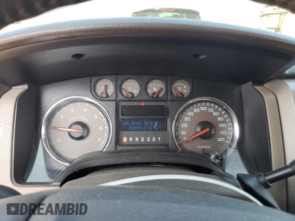 2010 Ford F-150 XL с VIN 1FTFW1EV6AFD75232, выставлен на аукционе Copart как лот 63210755 с пробегом 224 424 миль миль и Чистый • Clean title. История ставок и продаж доступна на DreamBid. Изображение 9.