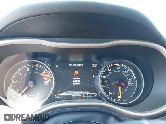2017 Jeep Cherokee High Altitude с VIN 1C4PJMDS5HW636307, выставлен на аукционе IAAI как лот 42139393 с пробегом 70 453 миль миль и . История ставок и продаж доступна на DreamBid. Изображение 7.