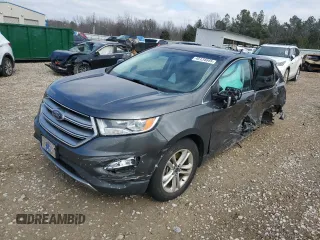 2015 Ford Edge SEL with VIN 2FMTK4J90FBC08832, listed as a Copart auction lot 45134645 with 120,526 mi miles and Salvage Title. Bid and sale history available at carsss.com. Image 1.