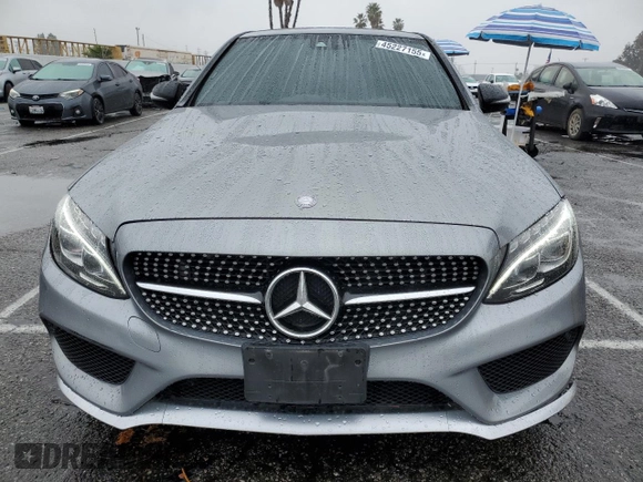 2016 Mercedes-Benz C 450 AMG with VIN 55SWF6EB1GU131373, listed as a Copart auction lot 45227155 with 100,091 mi miles and Salvage Title. Bid and sale history available at carsss.com. Image 5.