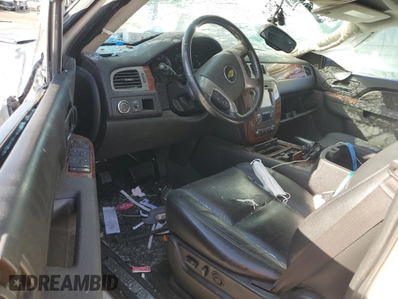 2013 Chevrolet Tahoe LTZ with VIN 1GNSCCE00DR163511, listed as a Copart auction lot 85811144 with Not provided miles and Salvage title. Bid and sale history available at DreamBid. Image 8.