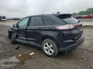 2018 Ford Edge SE with VIN 2FMPK4G95JBC25384, listed as a Copart auction lot 59168015 with 136,817 mi miles and Salvage title. Bid and sale history available at DreamBid. Image 2.