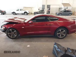 2015 Ford Mustang V6 with VIN 1FA6P8AM1F5359140, listed as a IAAI auction lot 42210615 with Not provided miles and . Bid and sale history available at DreamBid. Image 14.