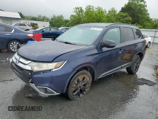 2018 Mitsubishi Outlander ES z VIN JA4AZ3A34JZ044515, wystawiony jako Copart lot #58274775 z przebiegiem 232 931 mil mil oraz Szkoda całkowita • Salvage title. Historia ofert i sprzedaży dostępna na DreamBid. Obrazek 1.
