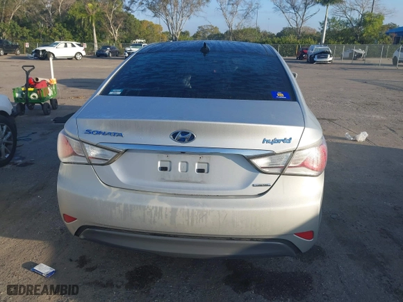 2015 Hyundai Sonata Hybrid Limited with VIN KMHEC4A44FA119321, listed as a IAAI auction lot 41517009 with 126,284 mi miles. Bid and sale history available at carsss.com. Image 17.