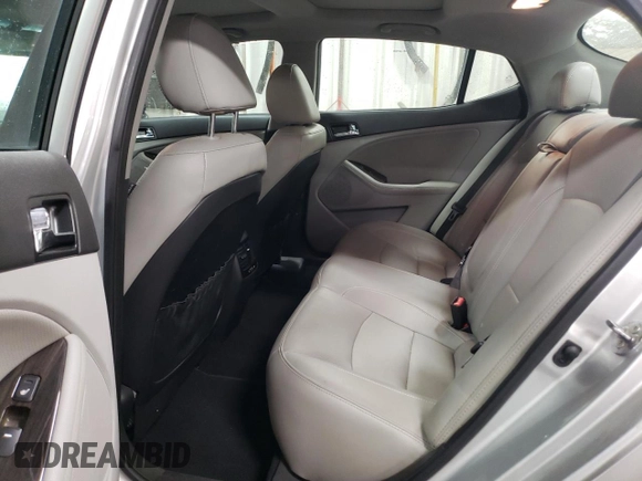 2013 Kia Optima EX with VIN 5XXGN4A70DG187683, listed as a Copart auction lot 45569855 with 128,236 mi miles and Salvage Title. Bid and sale history available at carsss.com. Image 10.
