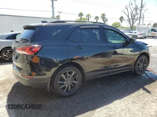 2023 Chevrolet Equinox RS with VIN 3GNAXMEG3PL250625, listed as a Copart auction lot 48932705 with 43,024 mi miles and Non repairable. Bid and sale history available at DreamBid. Image 3.