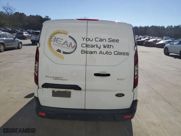 2020 Ford Transit Connect Van XLT with VIN NM0LS7F21L1442225, listed as a Copart auction lot 89081025 with NaN miles and Salvage Title. Bid and sale history available at carsss.com. Image 6.