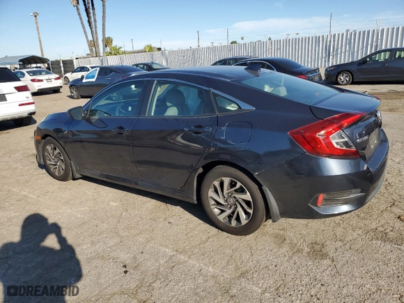 2017 Honda Civic Sedan EX with VIN 2HGFC2F73HH560525, listed as a Copart auction lot 48516005 with 64,686 mi miles and Salvage Title. Bid and sale history available at carsss.com. Image 2.