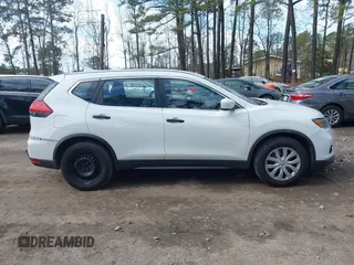 2017 Nissan Rogue SV with VIN KNMAT2MT1HP567364, listed as a IAAI auction lot 41666054 with 201,231 mi miles. Bid and sale history available at carsss.com. Image 13.