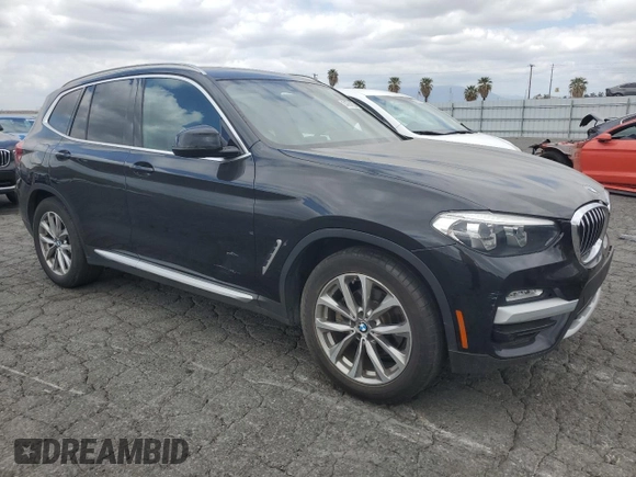 2019 BMW X3 sDrive30i with VIN 5UXTR7C51KLE97226, listed as a Copart auction lot 54701255 with 114,571 mi miles and Clean Title. Bid and sale history available at DreamBid. Image 4.