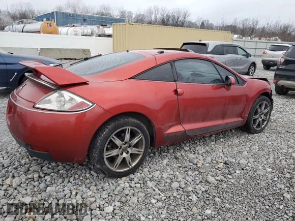 2008 Mitsubishi Eclipse SE-V6 with VIN 4A3AK64TX8E017079, listed as a Copart auction lot 83951624 with 147,472 mi miles and Salvage Title. Bid and sale history available at carsss.com. Image 3.