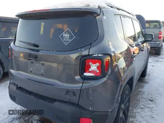 2016 Jeep Renegade Latitude with VIN ZACCJBBT6GPD80057, listed as a IAAI auction lot 41268210 with 95,618 mi miles. Bid and sale history available at carsss.com. Image 4.
