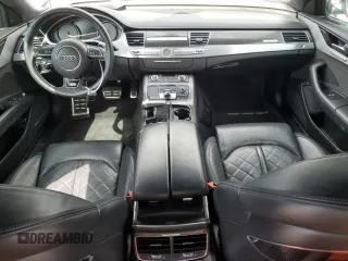 2015 Audi S8 with VIN WAUK2AFD1FN005378, listed as a Copart auction lot 53048314 with 131,468 mi miles. Bid and sale history available at carsss.com. Image 8.