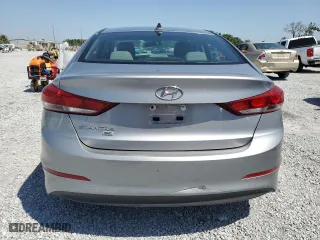 2017 Hyundai Elantra SE with VIN 5NPD74LF2HH184599, listed as a Copart auction lot 50594835 with 166,006 mi miles and Salvage Title. Bid and sale history available at carsss.com. Image 6.